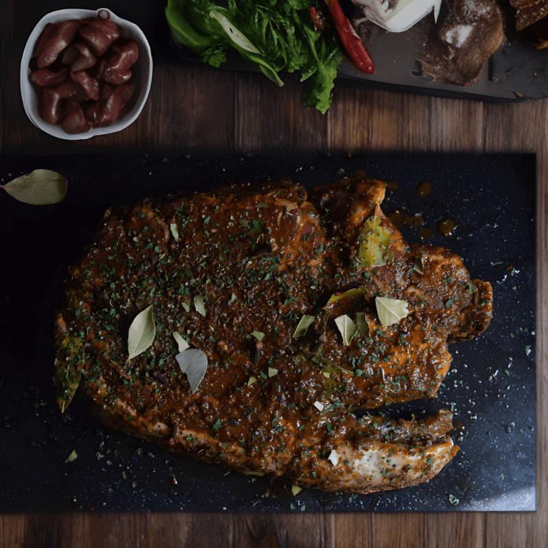 "Marinade & Seasoning: Elevate your culinary creations with our premium marinades and seasonings. Unlock a symphony of flavors and aromas to enhance your dishes, making every bite a delightful experience."