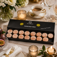 Passion fruit cheese pâte de fruit Savour the tropical bliss of fusion passion fruit cheese pâte de fruit a harmonious and vibrant blend of fruitiness KimBeAu