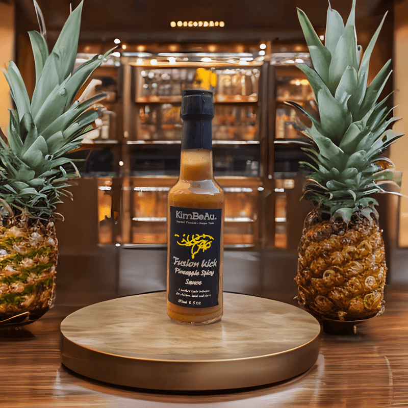 Buy Online Fusion Kick Spicy Pineapple Sauce delivers a burst of flavour and heat in every bite From KimBeAu