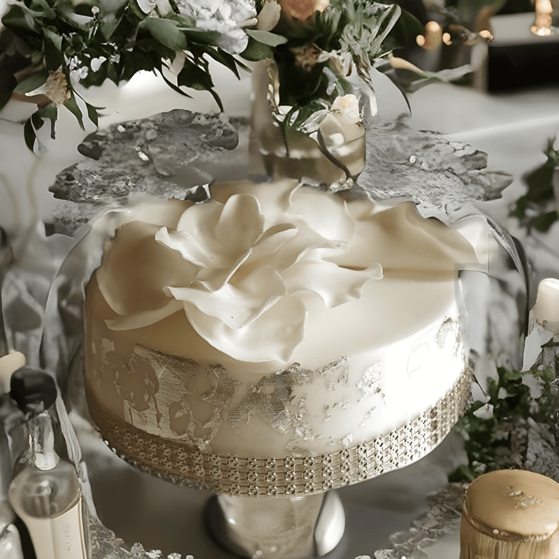 #Small Celebration Cake is a delightful centrepiece for intimate gatherings and special occasions.