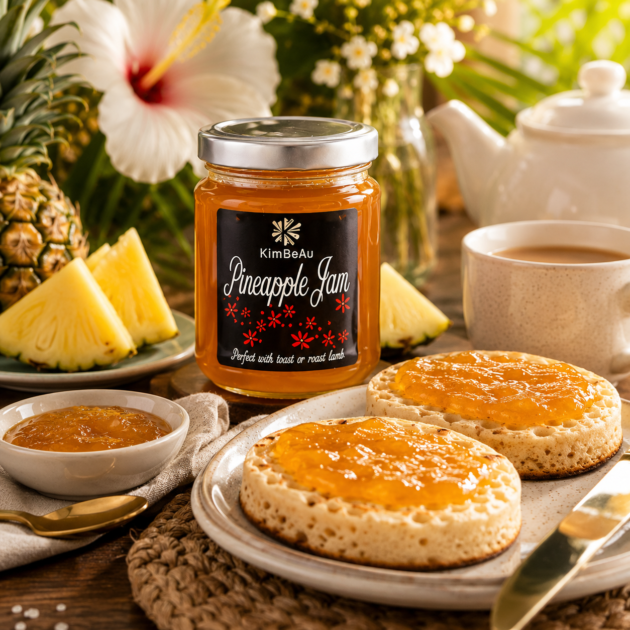 "Buy Online, Discover the Best Pineapple Jam From KimBeAu",