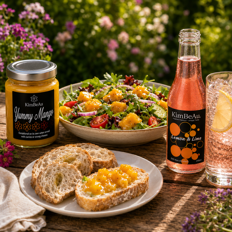 Buy online, "Yummy Mango is the perfect way to savor the essence of summer from KimBeAu" 