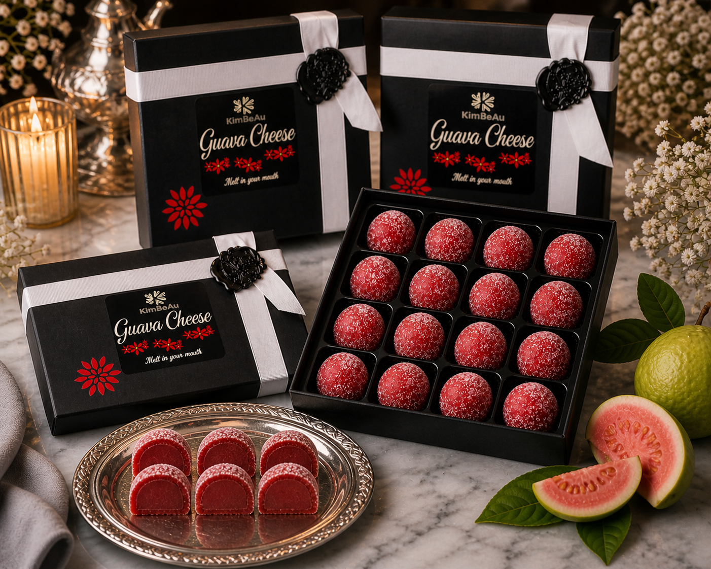 Savour the Flavour of KimBeAu's Guava Pâte de Fruit