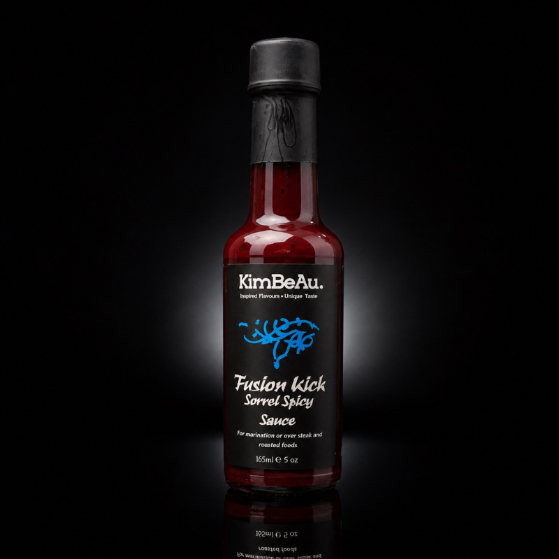 Buy Online Fusion Kick Hibiscus Hot Sauce a unique fusion of flavours From KimBeAu