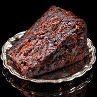 KimBeAu luxury rich fruit cake presented in a premium setting