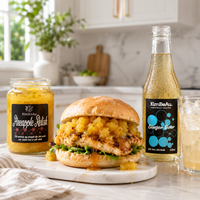"Pineapple Relish it brings a burst of flavour to your meal "